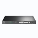 TP-Link Switch Gigabit Rackmount 18 porte con 16 PoE+