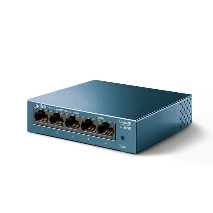 TP-Link Switch di rete da desktop 5 porte 10/100/1000Mbps