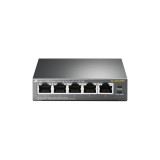 TP-Link Switch Desktop Gigabit 5 porte con PoE e 4 porte