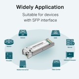 TP-Link Modulo SFP WDM Bi-Directional Gigabit monomodale