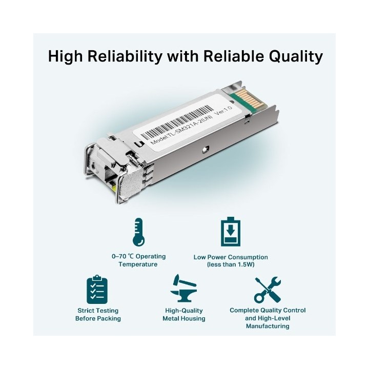 TP-Link Modulo SFP WDM Bi-Directional Gigabit monomodale