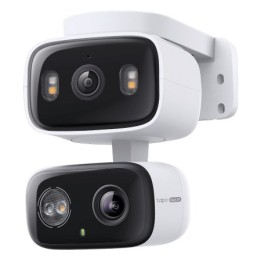 TP-Link Telecamera di sicurezza interna/esterna a doppio obiettivo con pan/tilt