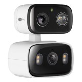 TP-Link Telecamera di sicurezza interna/esterna a doppio obiettivo con pan/tilt