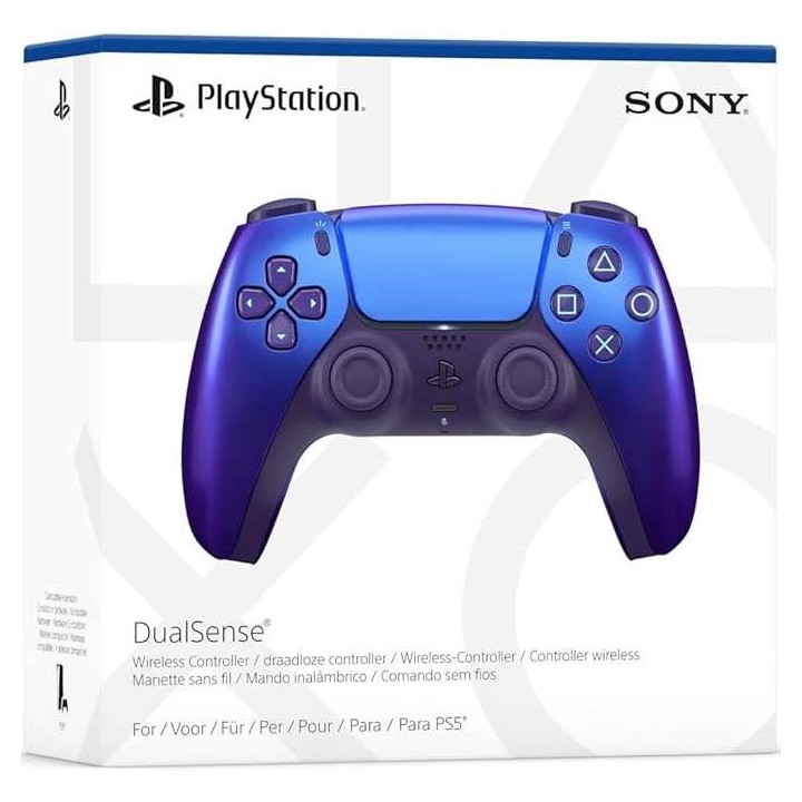 Controller wireless Sony PlayStation 5 DualSense gamepad Indaco cromato