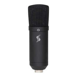 STAGG SUM45 Set - USB set microfono con asta microfono supporto antiurto filtro antivento e cavo USB