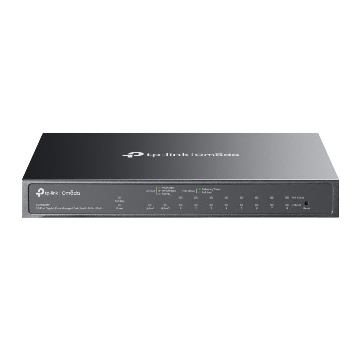 TP-Link Switch Gigabit gestito facilmente Omada 10 porte con PoE+ 8 porte