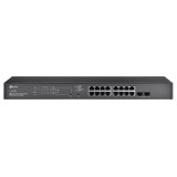 TP-Link JetStream Switch Smart Gigabit a 18 Porte con PoE+ a 16 Porte