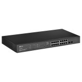 TP-Link JetStream Switch Smart Gigabit a 18 Porte con PoE+ a 16 Porte