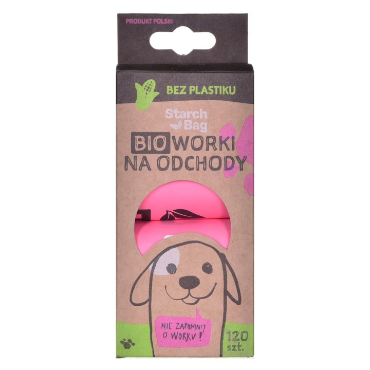 STARCH BAG - Sacchetti per i bisogni del cane - 8 x 15