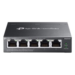 TP-Link Switch Gigabit gestito facilmente Omada 5 porte con PoE+ 4 porte