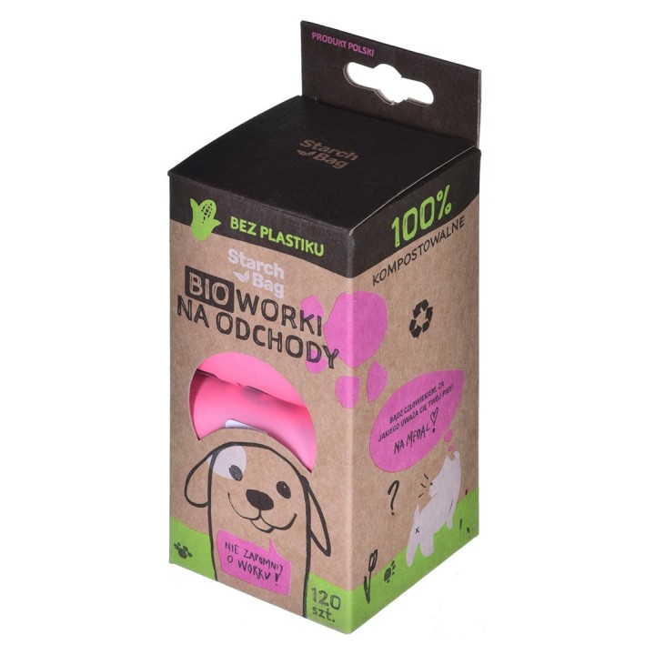 STARCH BAG - Sacchetti per i bisogni del cane - 8 x 15