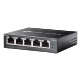 TP-Link Switch Gigabit gestito facilmente Omada 5 porte con PoE+ 4 porte