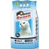 Certech Super Benek Bianco Antibatterico - Lettiera per gatti agglomerante 5 l