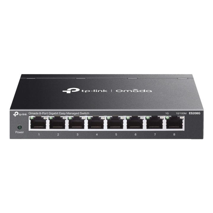 TP-Link Omada ES208G Switch di rete gestito L2 Gigabit Ethernet (10/100/1000) nero