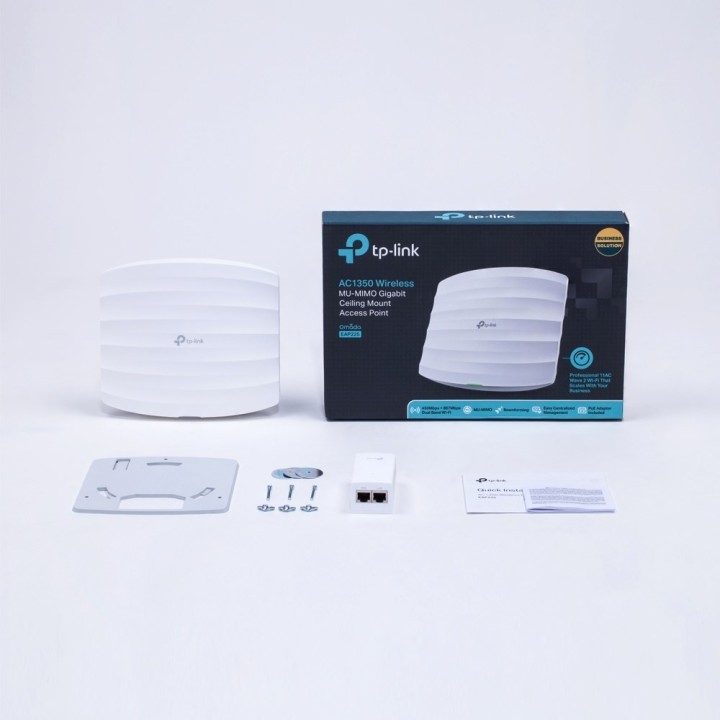 TP-Link Omada EAP225 Punto di accesso wireless 1350 Mbit/s bianco Power over Ethernet (PoE)