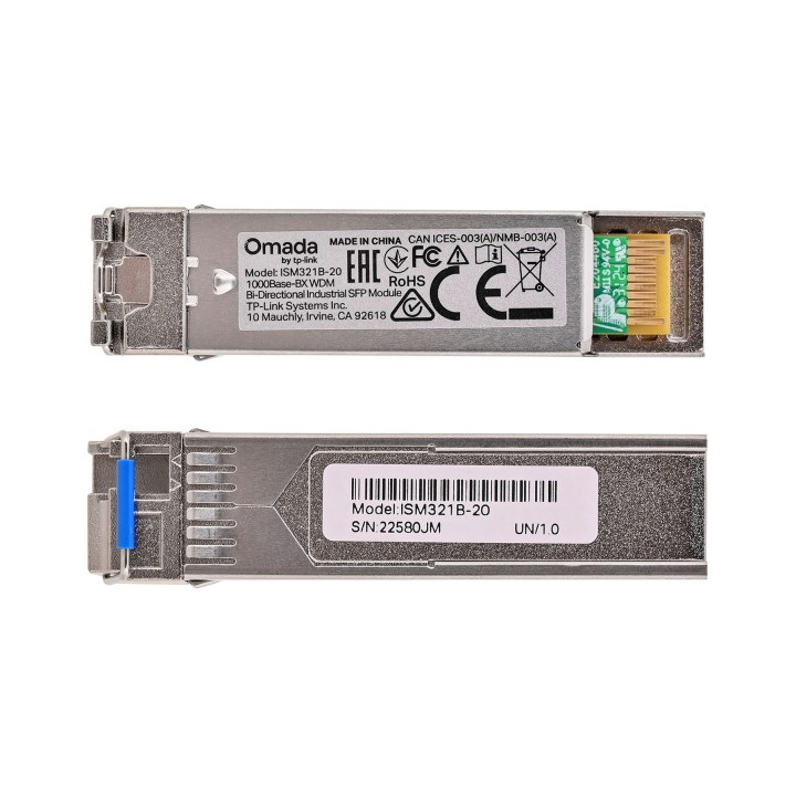TP-Link ISM321B-20 modulo ricetrasmettitore di rete Fibra ottica 1250 Mbit/s SFP