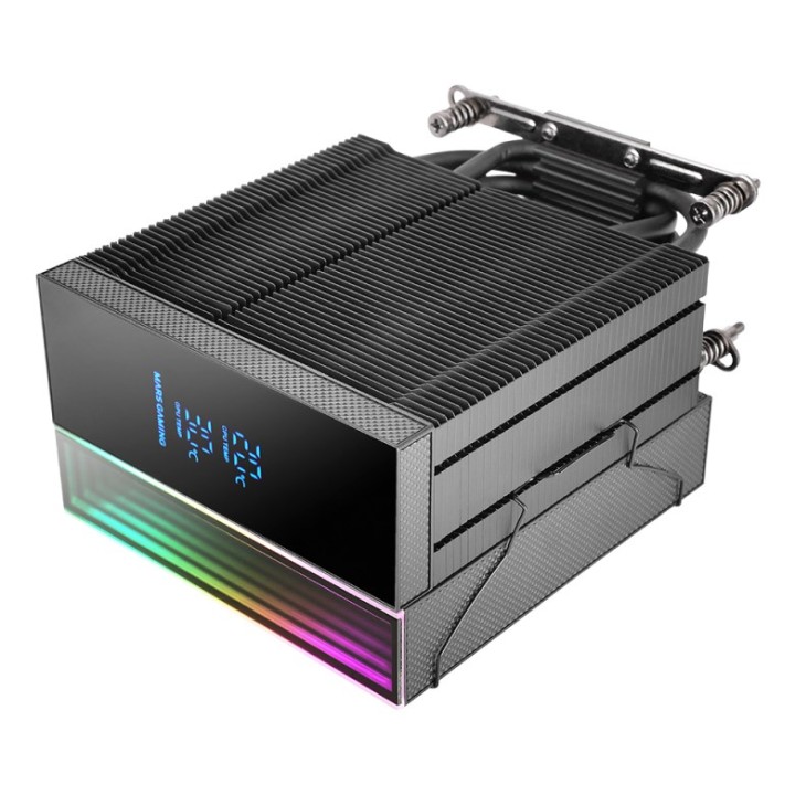 Mars Gaming MCPU-LCD Raffreddatore processore 12 cm nero 1 pz