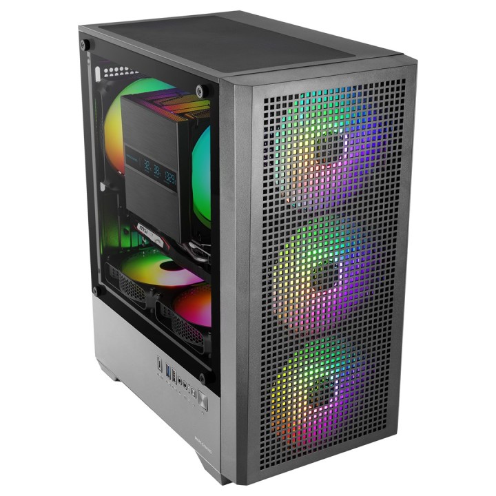 Mars Gaming MCVECTOR case per PC Mini Tower nero