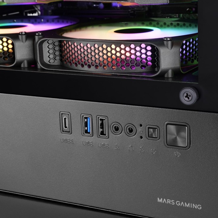 Mars Gaming MCVECTOR case per PC Mini Tower nero
