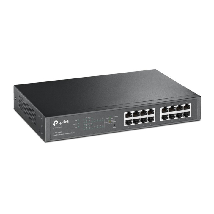 TP-Link TL-SG1016PE Switch di rete gestito L2 Gigabit Ethernet (10/100/1000) Power over Ethernet (PoE) nero