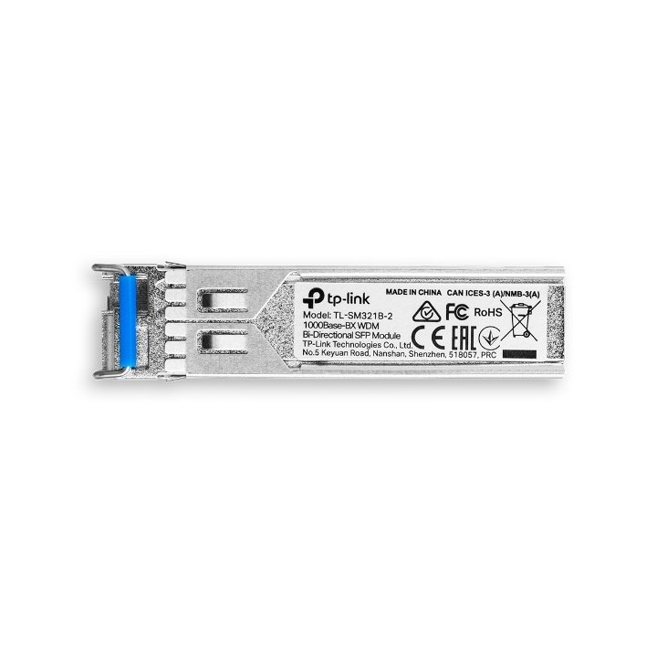 TP-Link TL-SM321B-2 Modulo ricetrasmettitore di rete in fibra ottica 1250 Mbit/s SFP