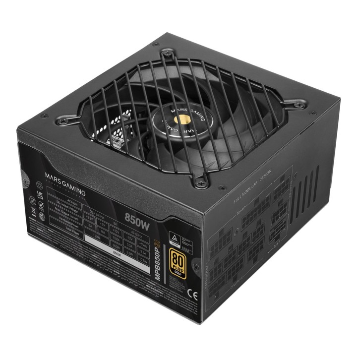 Mars Gaming MPB850PSI alimentatore 850 W 24-pin ATX ATX nero
