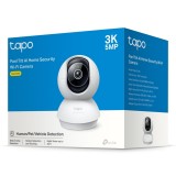 TP-Link Tapo telecamera di sicurezza domestica pan/tilt AI Wi-Fi SPEC: 3K 5MP (2880×1620) 2.4 GHz orizzontale 360o