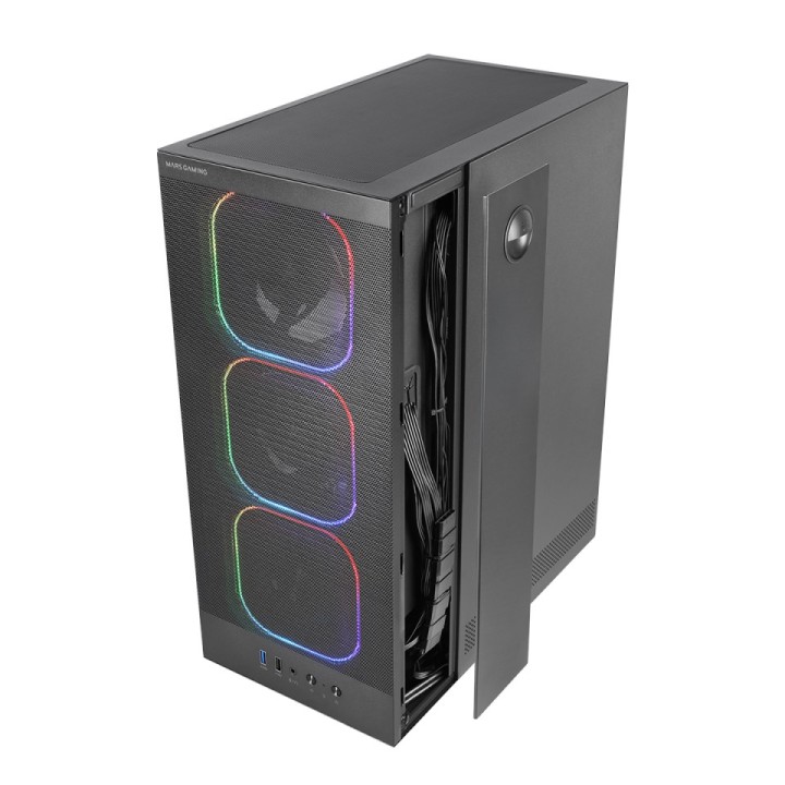 TACENS MARS MC-NEBULA 4x120mm ARGB ATX - case per PC