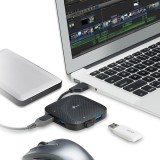 TP-Link UH400 USB 3.2 Gen 1 (3.1 Gen 1) Type-A 5000 Mbit/s nero