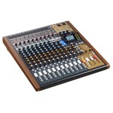 Tascam MODEL 16 Mixer audio 16 canali 20 - 30000 Hz nero oro legno