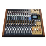 Tascam MODEL 16 Mixer audio 16 canali 20 - 30000 Hz nero oro legno