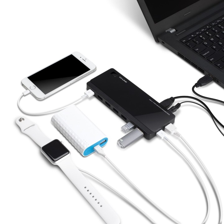 TP-Link UH720 USB 3.2 Gen 1 (3.1 Gen 1) Micro-B 5000 Mbit/s nero