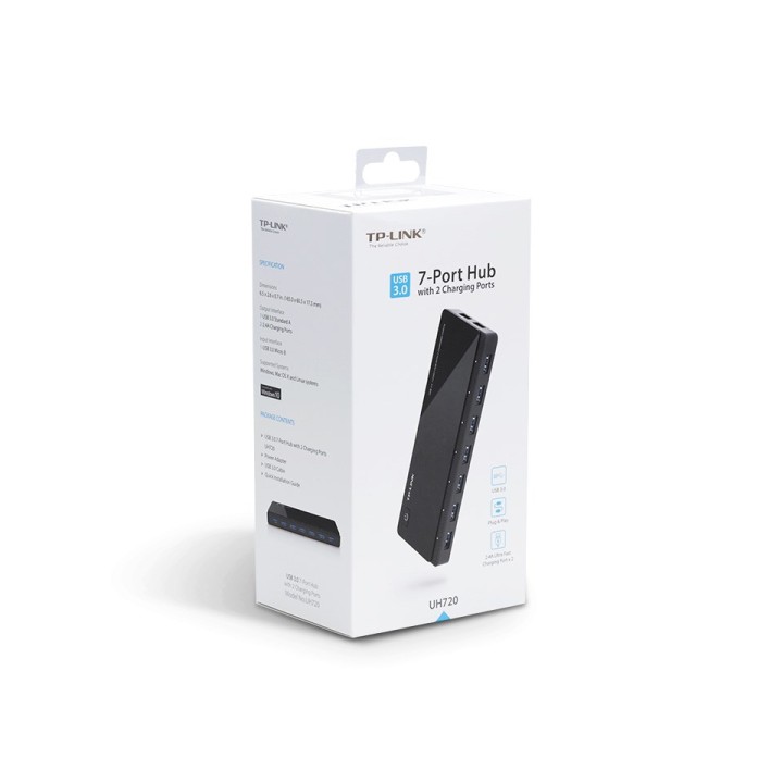 TP-Link UH720 USB 3.2 Gen 1 (3.1 Gen 1) Micro-B 5000 Mbit/s nero