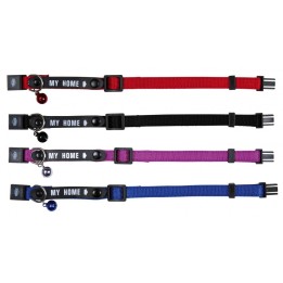 TRIXIE MY HOME TX-4180 Collare gatto con campanello e card ID