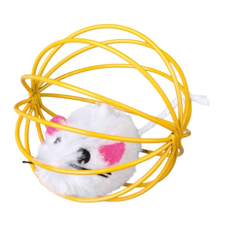 TRIXIE topolino in pallina di fil di ferro