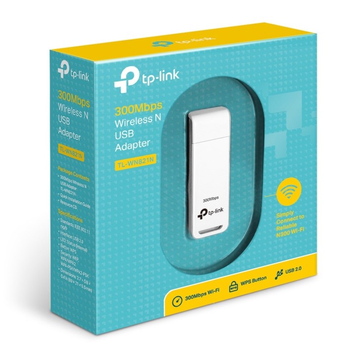 TP-Link TL-WN821N scheda di rete WLAN 300 Mbit/s