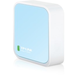 TP-Link TL-WR802N router wireless Fast Ethernet a banda singola (2.4 GHz) blu bianco