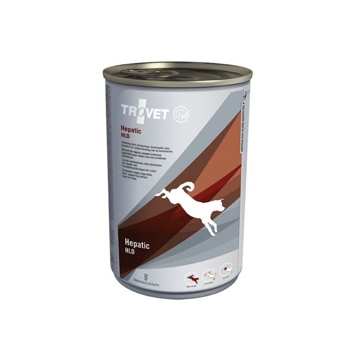 TROVET Epatico HLD pollo - Cibo umido per cani - 400 g