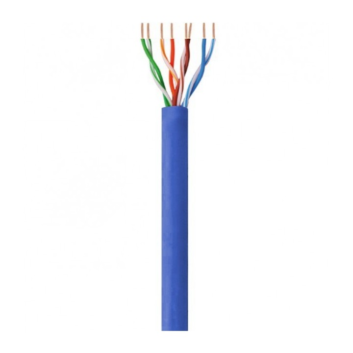 Techly ITP6-305-BL Cavo di rete blu 305 m Cat6 U/UTP (UTP)