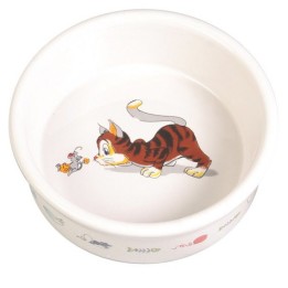 TRIXIE Ciotola gatto porcellana 0.2 l/11 cm