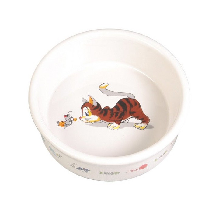 TRIXIE Ciotola gatto porcellana 0.2 l/11 cm