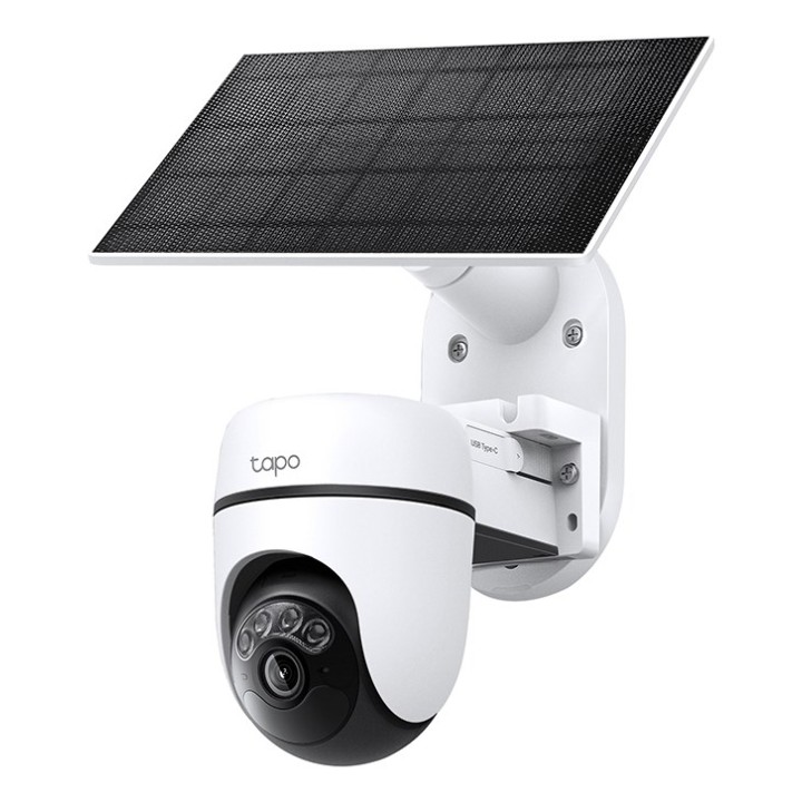 TP-Link Tapo kit telecamera di sicurezza pan/tilt alimentata da energia solare