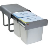 Teka ECO EASY 45 30 L 2 Cesto/i in acciaio zincato grigio