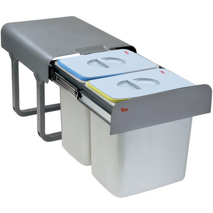 Teka ECO EASY 45 30 L 2 Cesto/i in acciaio zincato grigio