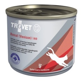 TROVET Renale RID cervo - Cibo umido per gatti - 200g
