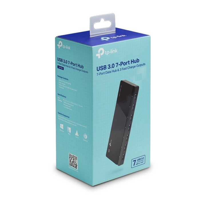 TP-Link UH700 USB 3.2 Gen 1 (3.1 Gen 1) Micro-B 5000 Mbit/s nero
