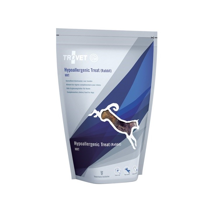 TROVET Snack ipoallergenico HRT con coniglio - Snack per cani - 250g