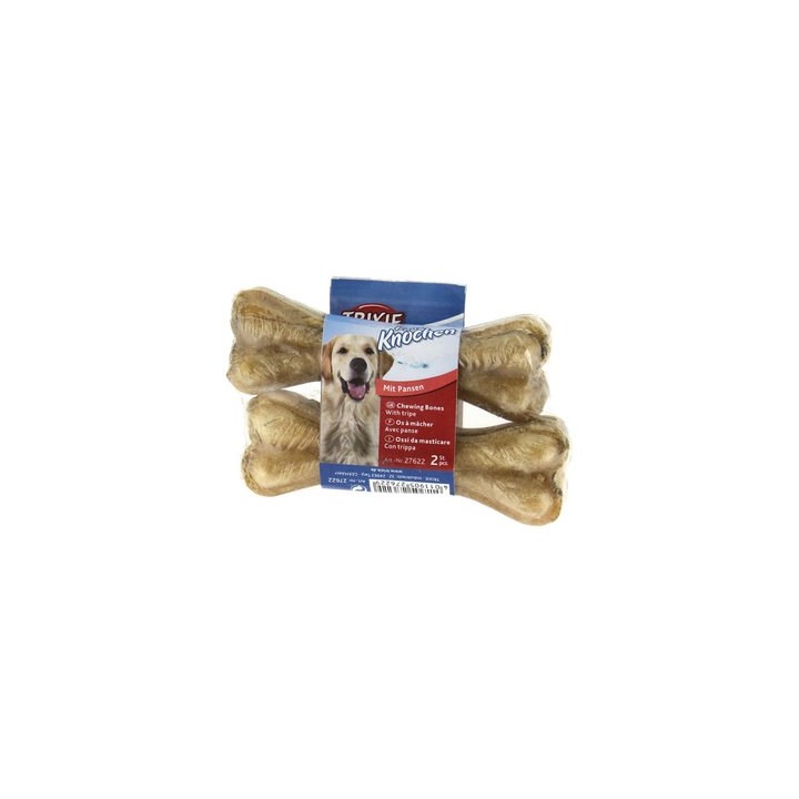 TRIXIE Osso con rumine - Snack per cani - 2x 35g
