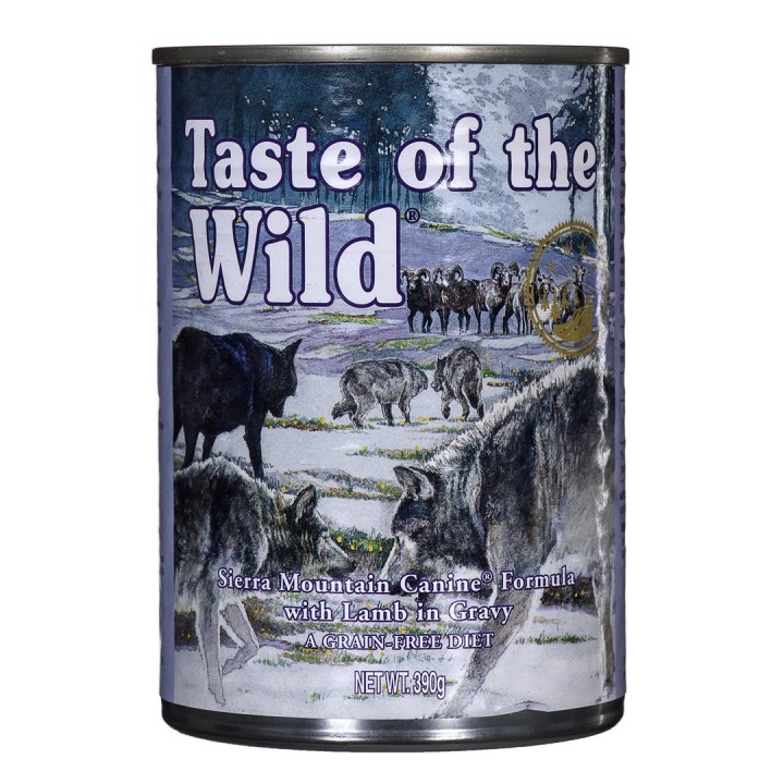 TASTE OF THE WILD Sierra Mountain - Cibo umido per cani - 390 g