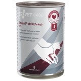 TROVET Proteina unica UPT tacchino mono - Cibo umido per cani e gatti - 400 g